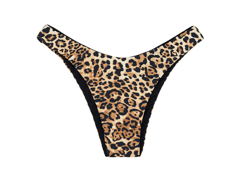 Product Front: Rio De Sol Figi Bikini Bottom Leopardo Bandeau