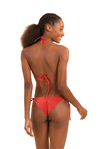 Model Back: Rio De Sol Figi Bikini Bottom Malibu-Chili Cheeky-Tie