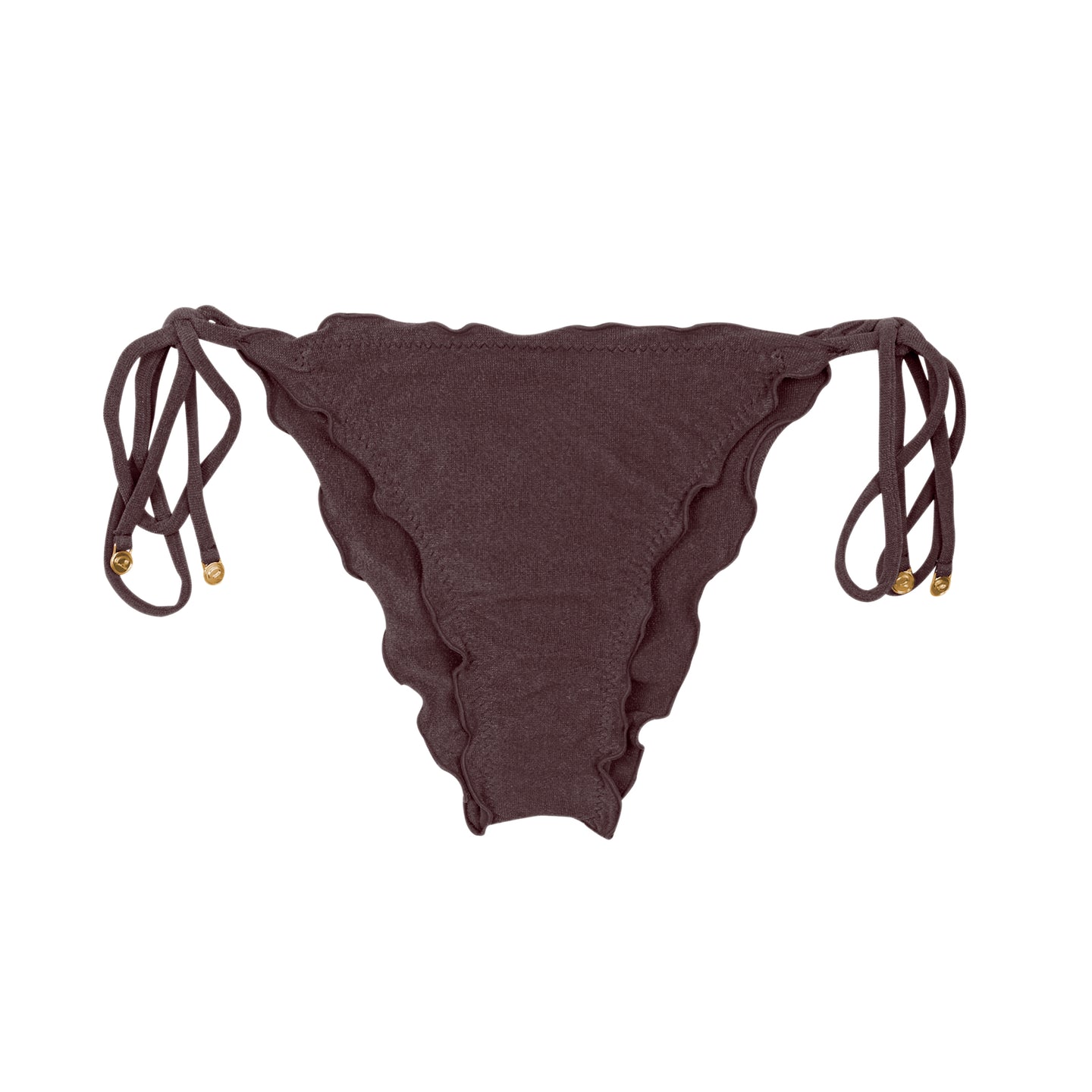 Product Front: Rio De Sol Figi Bikini Bottom Malibu-Ebano Frufru