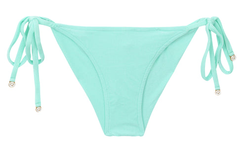 Product Front: Rio De Sol Figi Bikini Bottom Malibu-Menta Cheeky-Tie