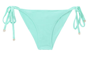 Product Front: Rio De Sol Figi Bikini Bottom Malibu-Menta Cheeky-Tie