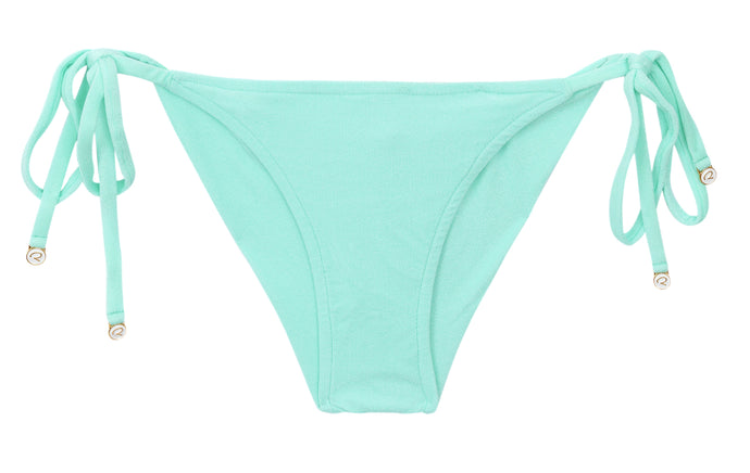 Product Front: Rio De Sol Figi Bikini Bottom Malibu-Menta Cheeky-Tie