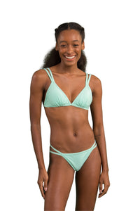 Model Front: Rio De Sol Figi Bikini Bottom Malibu-Menta Rio-Duo