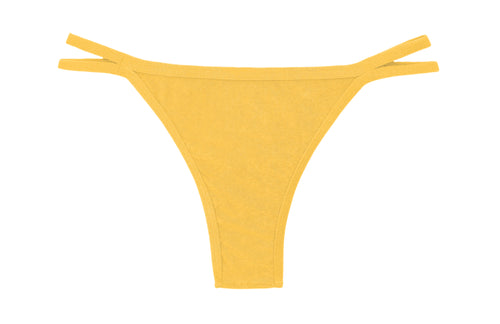 Product Front: Rio De Sol Figi Bikini Bottom Malibu-Yellow Mini-Duo