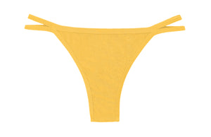 Product Front: Rio De Sol Figi Bikini Bottom Malibu-Yellow Mini-Duo