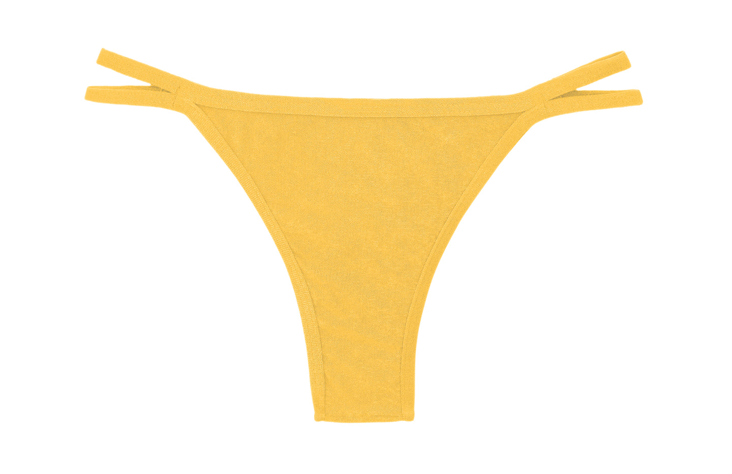 Product Front: Rio De Sol Figi Bikini Bottom Malibu-Yellow Mini-Duo