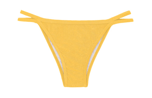 Product Front: Rio De Sol Figi Bikini Bottom Malibu-Yellow Rio-Duo