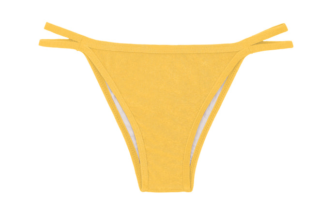 Product Front: Rio De Sol Figi Bikini Bottom Malibu-Yellow Rio-Duo
