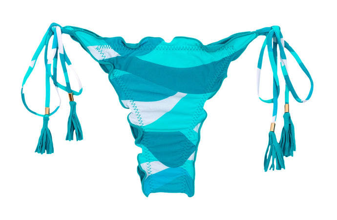 Product Front: Rio De Sol Figi Bikini Bottom Mayaguana Frufru-Fio