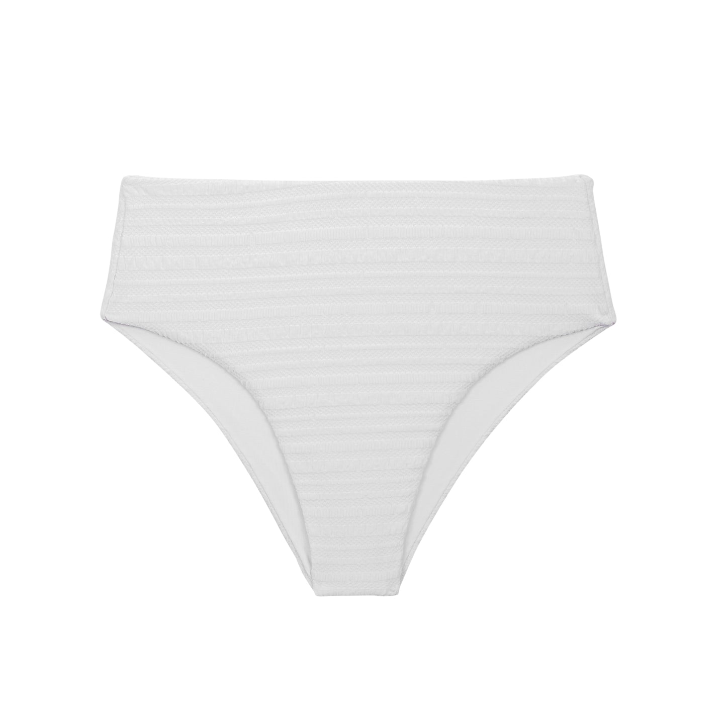 Product Front: Rio De Sol Figi Bikini Bottom Memphis-White Hotpants
