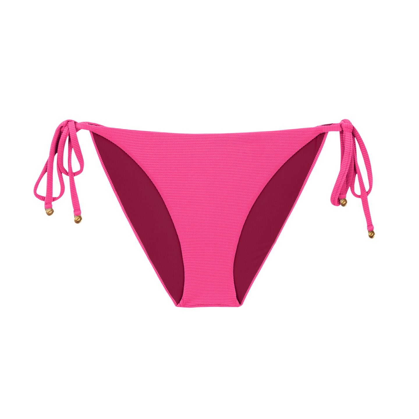 Product Front: Rio De Sol Figi Bikini Bottom Mtx-Ultrapink Ibiza-Comfy