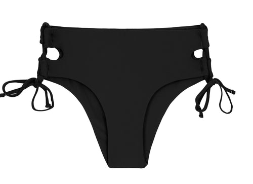Product Front: Rio De Sol Figi Bikini Bottom Nero Madrid