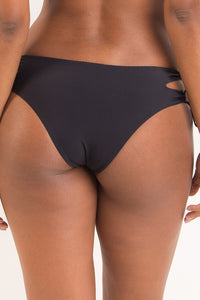 Image 07: Rio De Sol Figi Bikini Bottom Nero Madrid