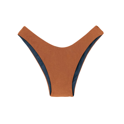 Product Front: Rio De Sol Figi Bikini Bottom Nocciola High-Leg