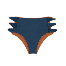 Załaduj obraz do przeglądarki galerii, Product Back: Rio De Sol Figi Bikini Bottom Nocciola High-Waist-Spin
