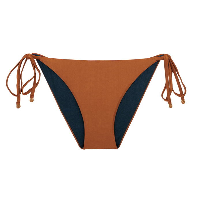 Product Front: Rio De Sol Figi Bikini Bottom Nocciola Ibiza-Comfy