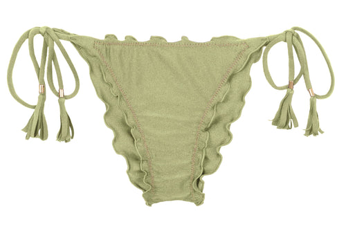 Product Front: Rio De Sol Figi Bikini Bottom Oliva Frufru