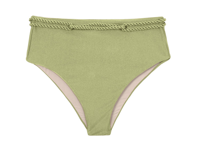 Product Front: Rio De Sol Figi Bikini Bottom Oliva Hotpants