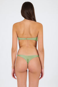 Model Back: Rio De Sol Figi Bikini Bottom Oliva Nice-Fio