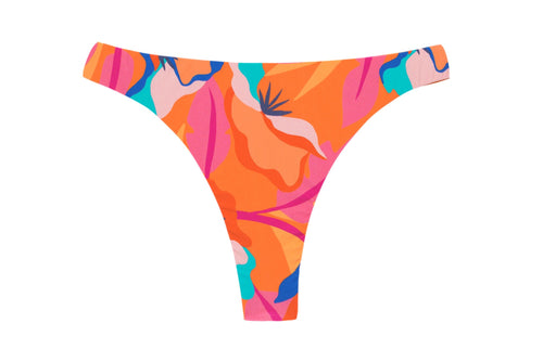 Product Front: Rio De Sol Figi Bikini Bottom Orange-Bloom Nice-Fio