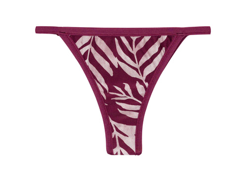 Product Front: Rio De Sol Figi Bikini Bottom Palms-Vine California