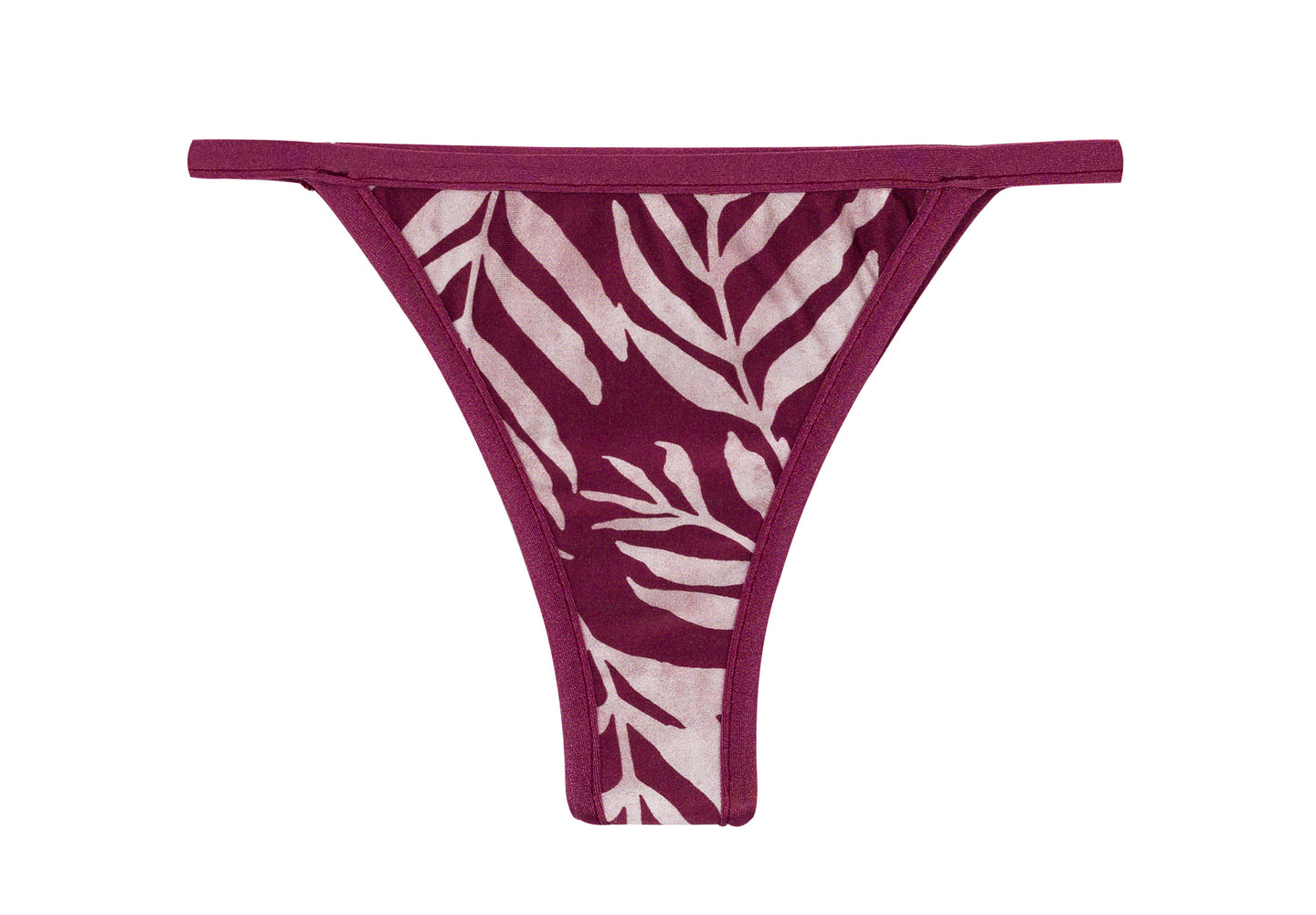 Product Front: Rio De Sol Figi Bikini Bottom Palms-Vine California