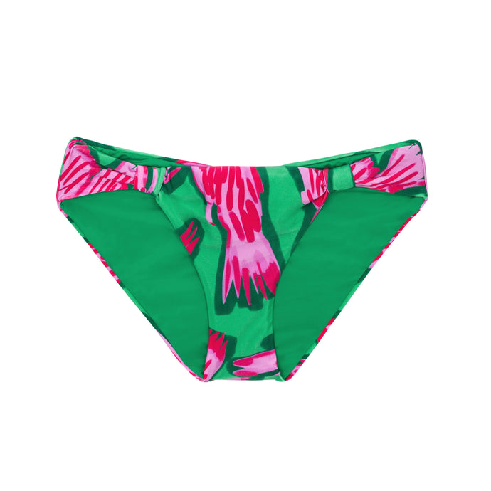 Product Front: Rio De Sol Figi Bikini Bottom Parrots Mel-Comfy