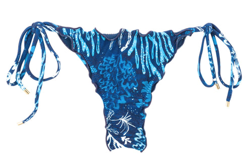 Product Front: Rio De Sol Figi Bikini Bottom Reef Frufru-Fio