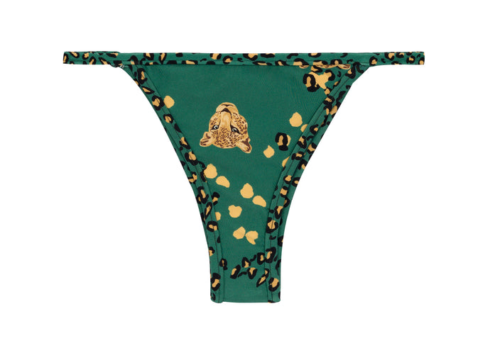 Product Front: Rio De Sol Figi Bikini Bottom Roar-Green California