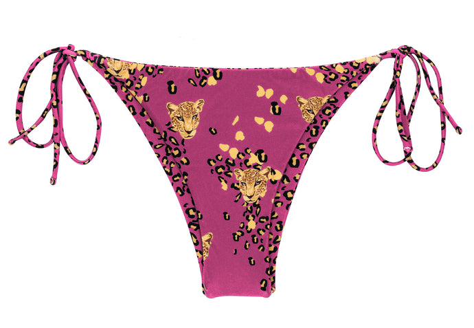 Product Front: Rio De Sol Figi Bikini Bottom Roar-Pink Ibiza