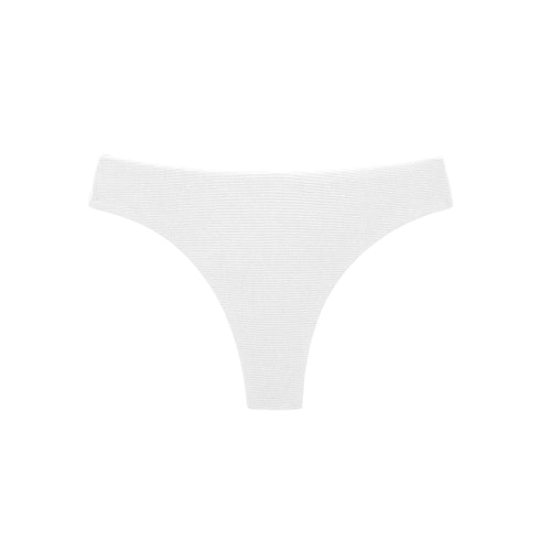 Product Front: Rio De Sol Figi Bikini Bottom Sand-White Nice-Fio