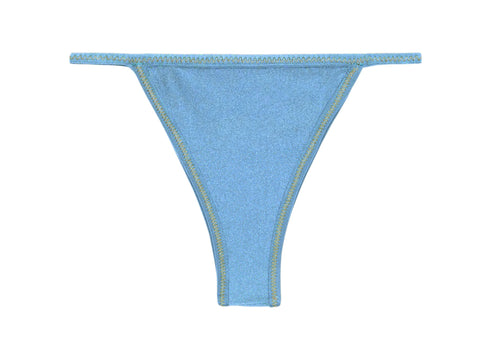 Product Front: Rio De Sol Figi Bikini Bottom Shimmer-Baltic-Sea California