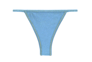 Product Front: Rio De Sol Figi Bikini Bottom Shimmer-Baltic-Sea California