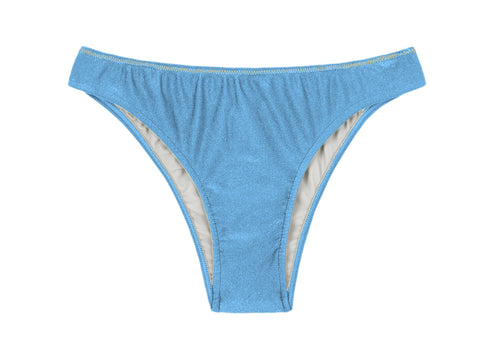 Product Front: Rio De Sol Figi Bikini Bottom Shimmer-Baltic-Sea Essential