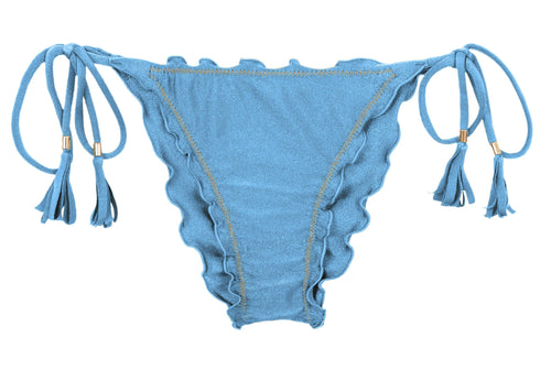 Product Front: Rio De Sol Figi Bikini Bottom Shimmer-Baltic-Sea Frufru