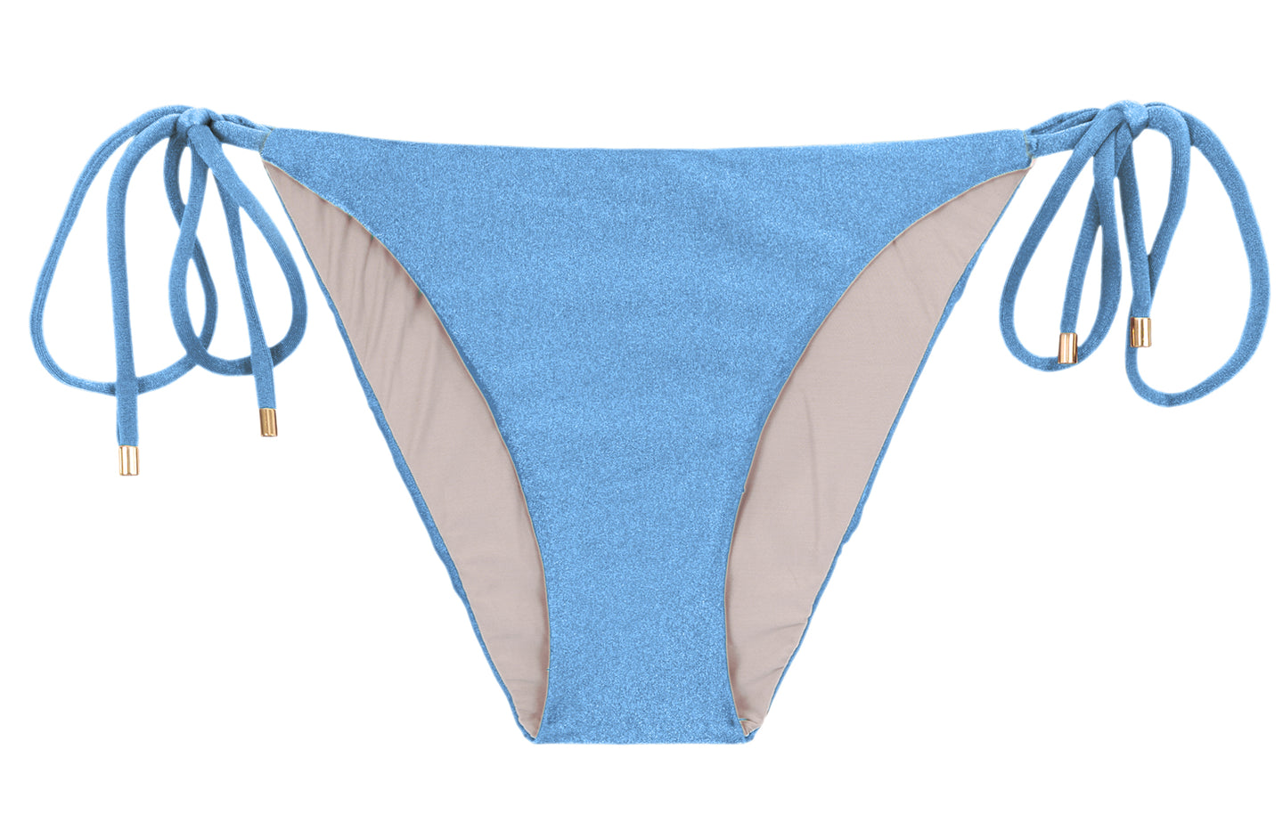 Product Front: Rio De Sol Figi Bikini Bottom Shimmer-Baltic-Sea Ibiza-Comfy