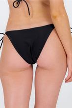 Załaduj obraz do przeglądarki galerii, Image 07: Rio De Sol Figi Bikini Bottom Shimmer-Black Ibiza-Rope
