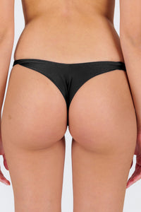 Image 06: Rio De Sol Figi Bikini Bottom Shimmer-Black Nice-Fio