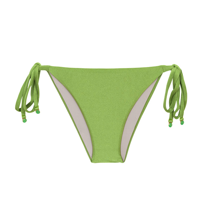 Product Front: Rio De Sol Figi Bikini Bottom Shimmer-Botanica Lacinho