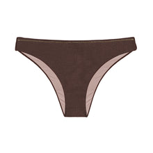 Załaduj obraz do przeglądarki galerii, Product Front: Rio De Sol Figi Bikini Bottom Shimmer-Coffee Essential
