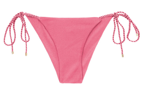 Product Front: Rio De Sol Figi Bikini Bottom Shimmer-Confetti Cheeky-Rope