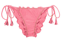 Załaduj obraz do przeglądarki galerii, Product Front: Rio De Sol Figi Bikini Bottom Shimmer-Confetti Frufru-Comfy
