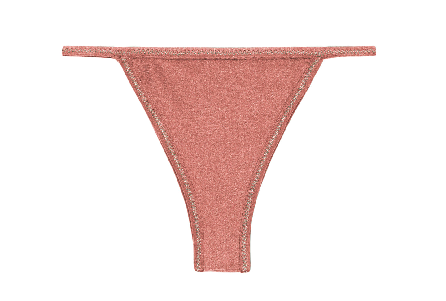 Product Front: Rio De Sol Figi Bikini Bottom Shimmer-Copper California