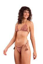 Załaduj obraz do przeglądarki galerii, Image 04: Rio De Sol Figi Bikini Bottom Shimmer-Copper Frufru-Fio
