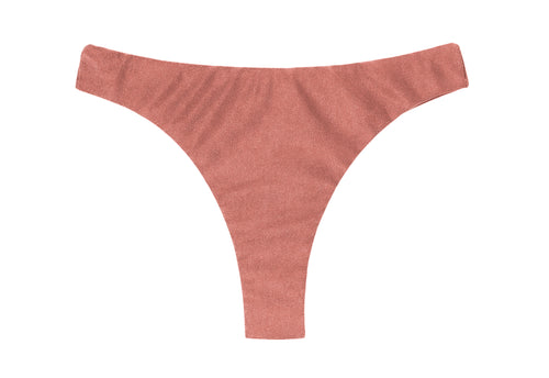 Product Front: Rio De Sol Figi Bikini Bottom Shimmer-Copper Nice-Fio