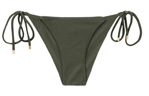 Product Front: Rio De Sol Figi Bikini Bottom Shimmer-Croco Cheeky-Tie