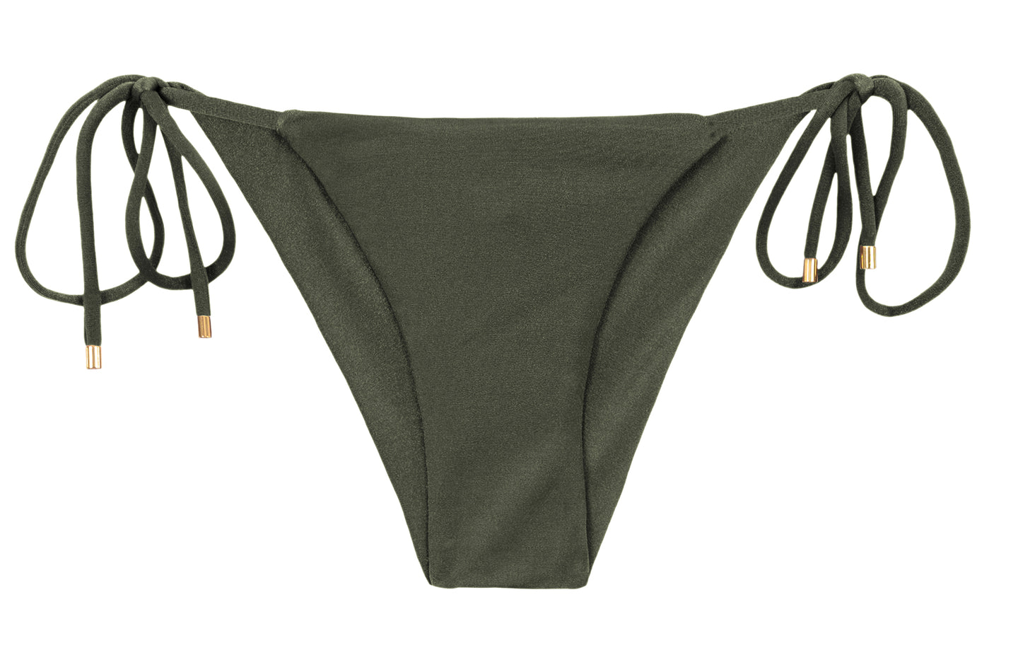 Product Front: Rio De Sol Figi Bikini Bottom Shimmer-Croco Cheeky-Tie