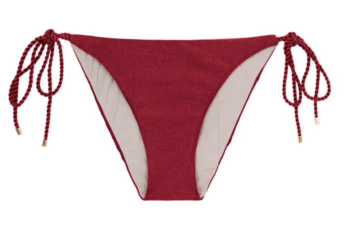 Product Front: Rio De Sol Figi Bikini Bottom Shimmer-Divino Ibiza-Rope