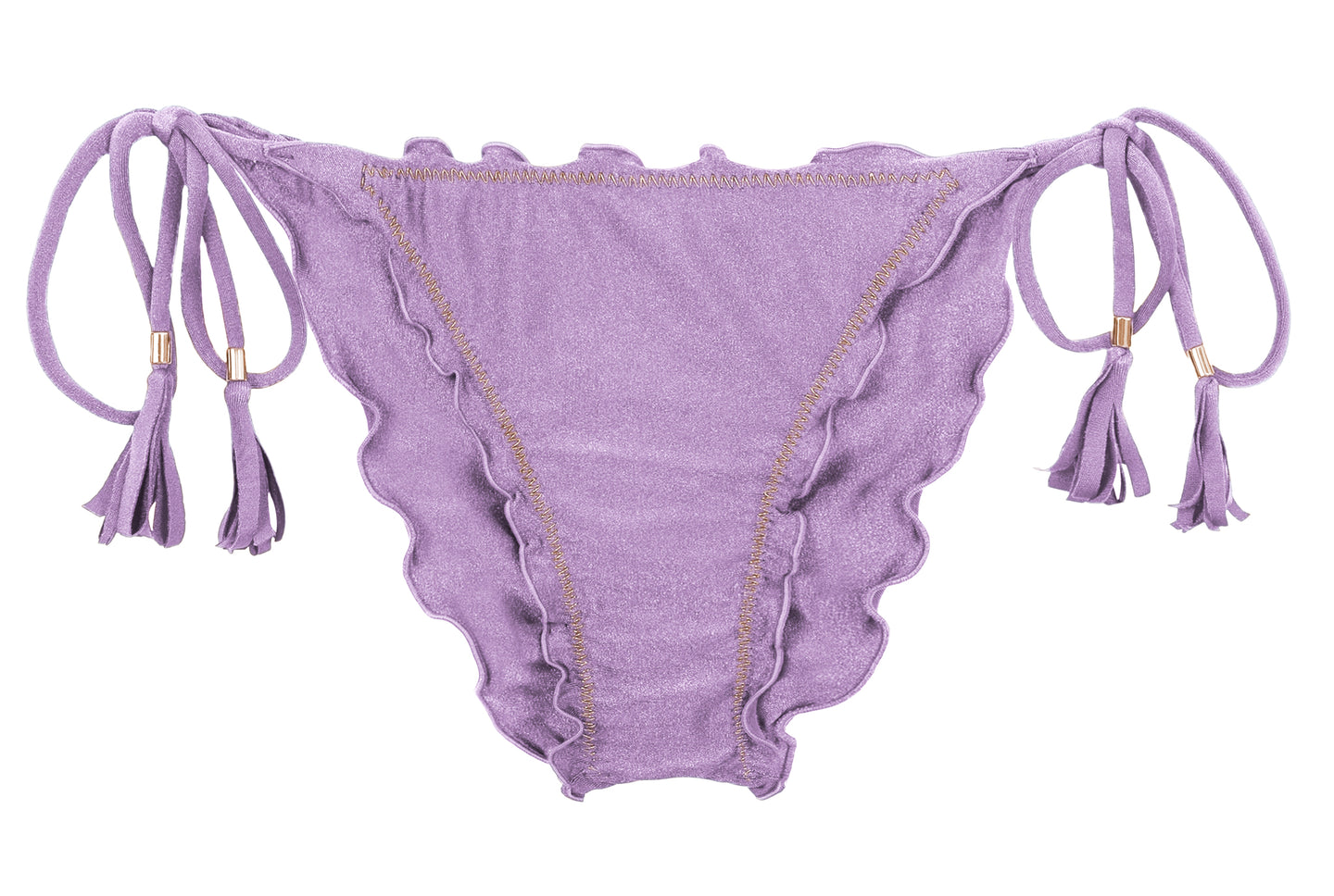 Product Front: Rio De Sol Figi Bikini Bottom Shimmer-Harmonia Frufru-Comfy