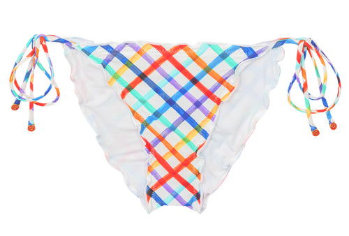 Product Front: Rio De Sol Figi Bikini Bottom Square Frufru-Comfy